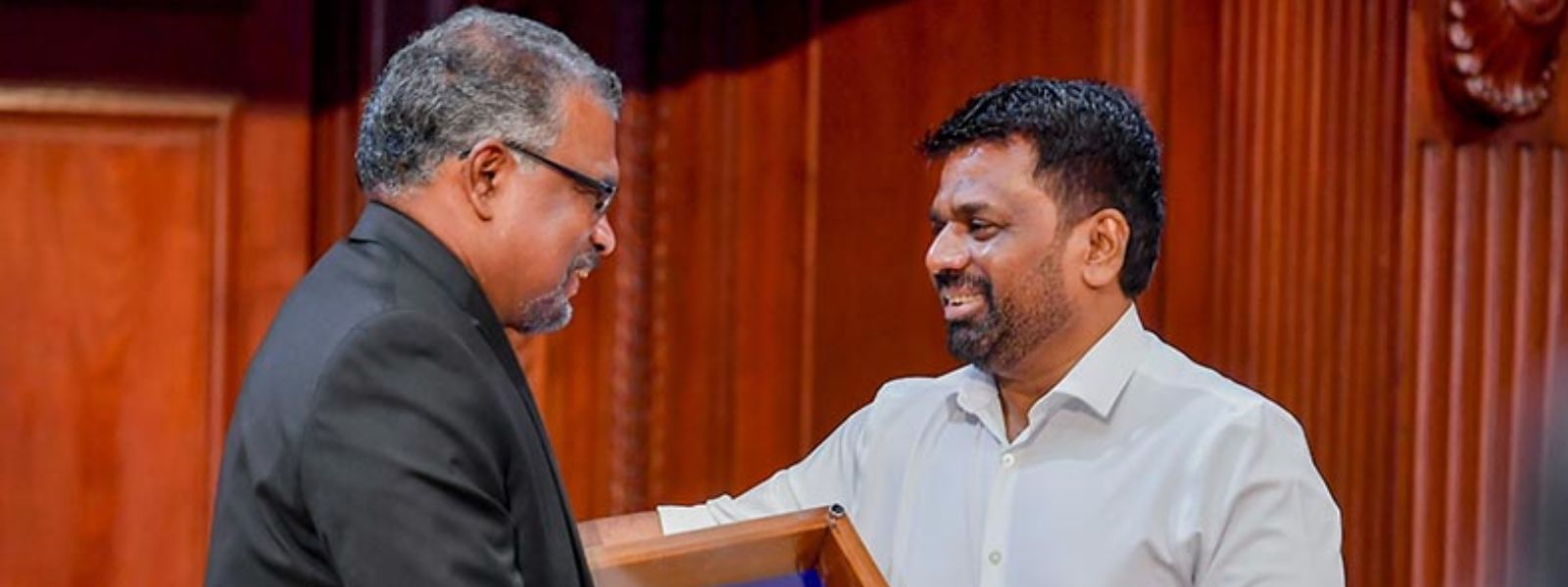 President Commends Outgoing Treasury Secretary